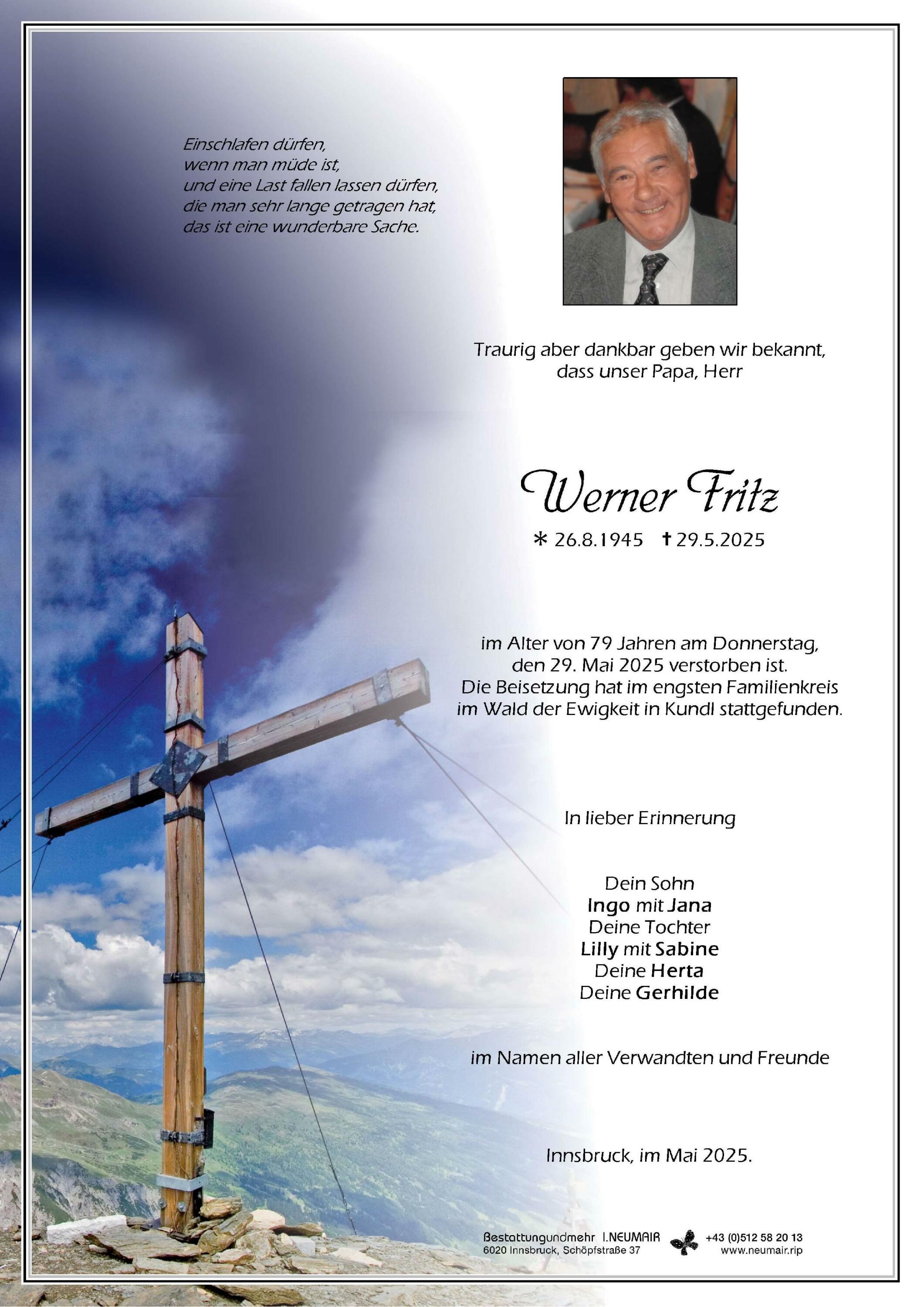 Werner Fritz